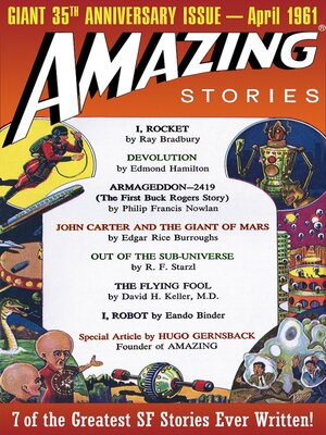 cover image of Amazing Stories Giant 35th Anniversary Issue—April 1961